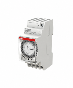 2CSM208151R1000 Công tắc hẹn giờ ABB AD1CO-R-15m | Hẹn 24H, 1 kênh, pin 100 giờ, gắn thanh DIN, analog